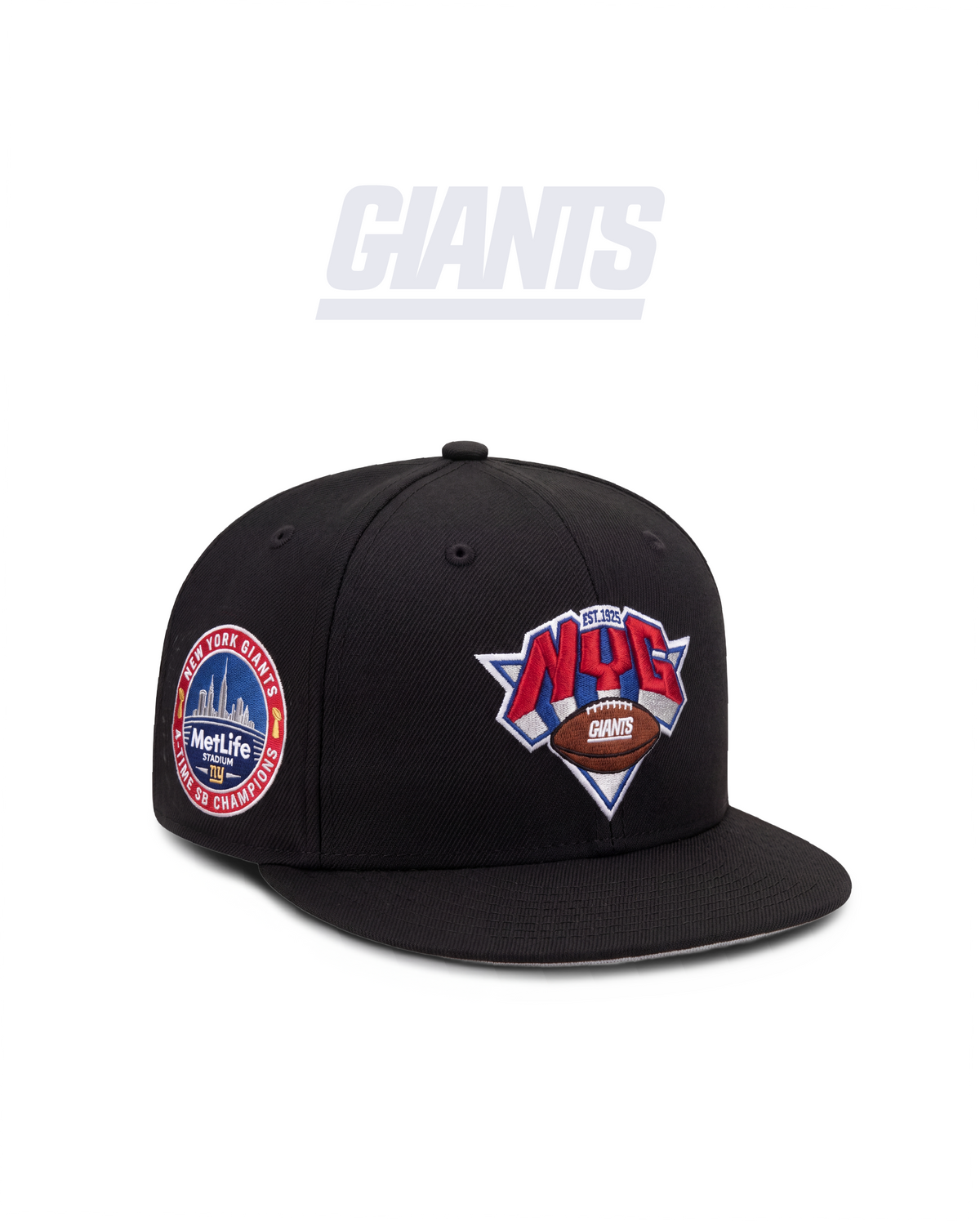 NYG Custom New Era 59FIFTY Custom Fitted Hat