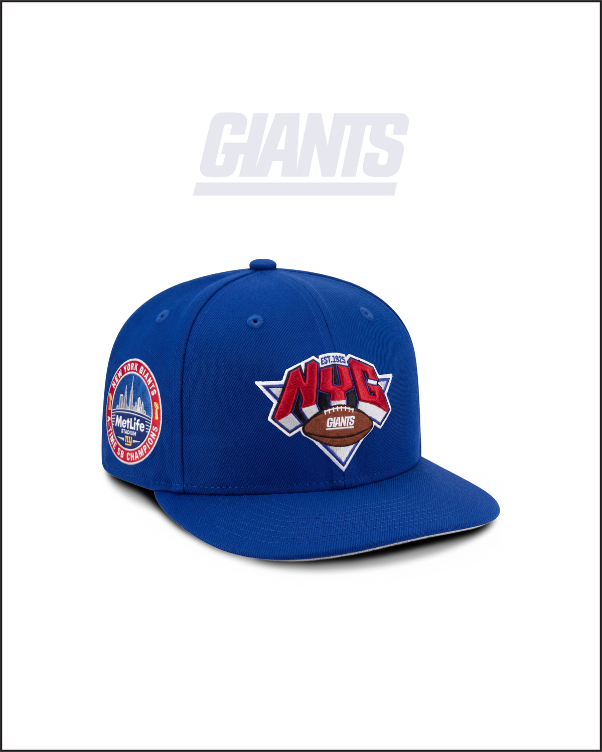 NYG Custom New Era 59FIFTY Custom Fitted Hat