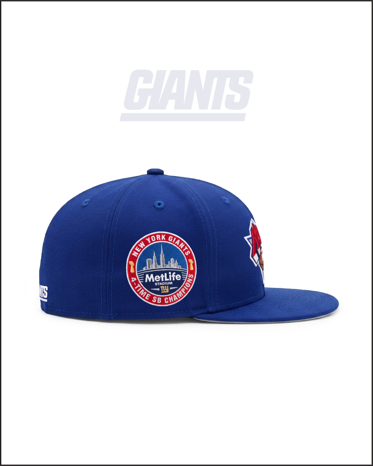 NYG Custom New Era 59FIFTY Custom Fitted Hat