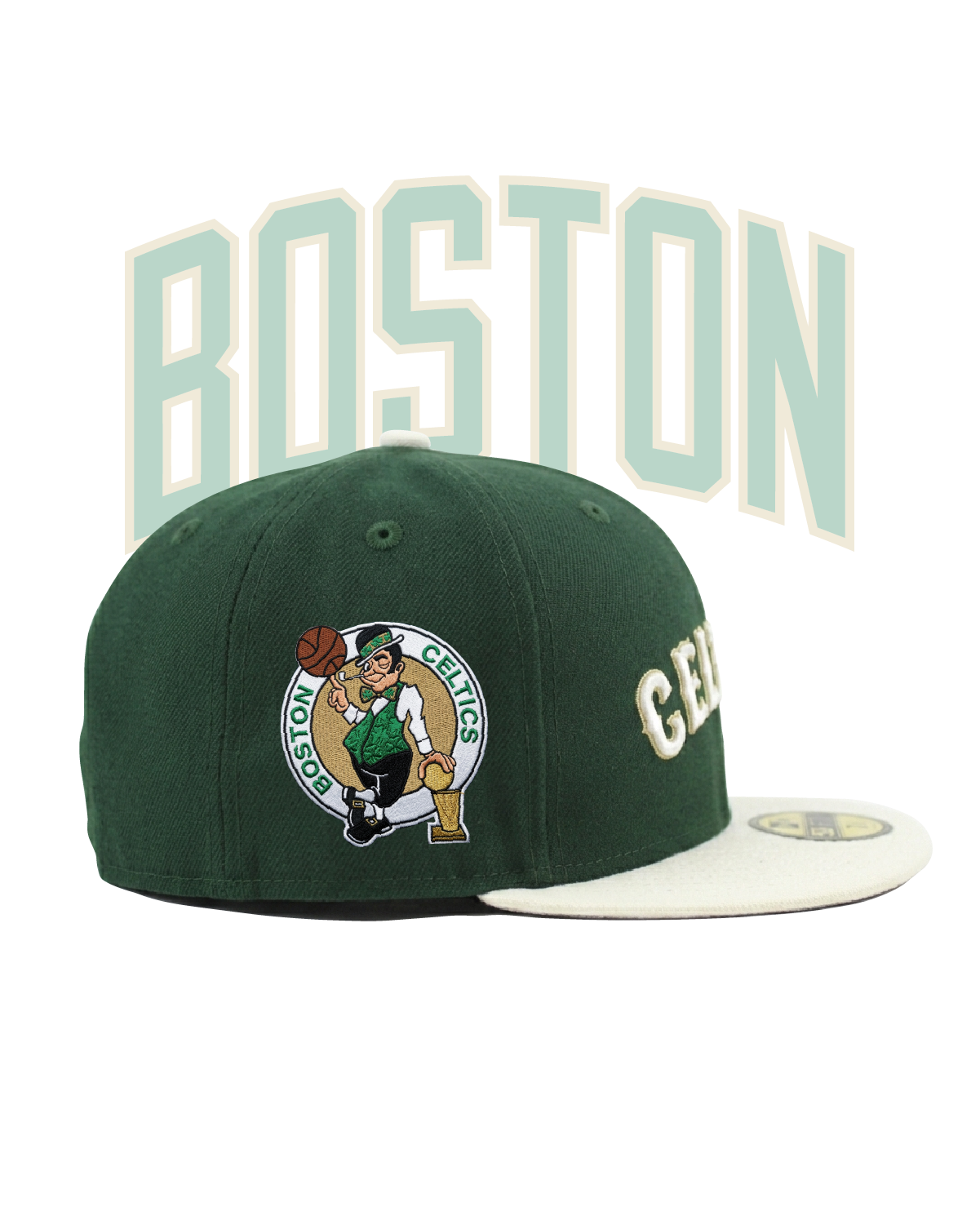 Celtics New Era 59FIFTY Custom Fitted Hat