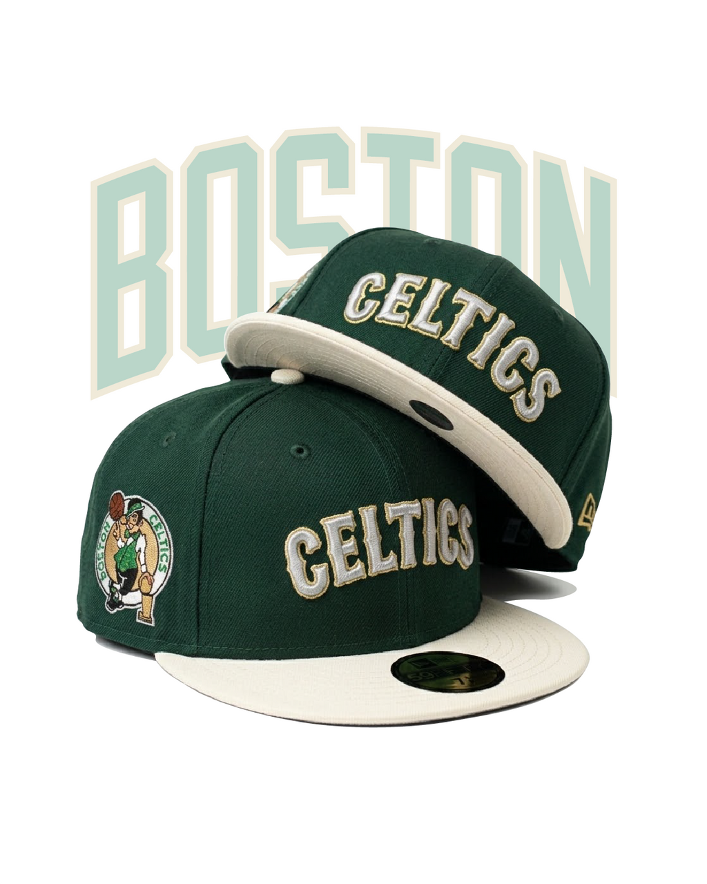 Celtics New Era 59FIFTY Custom Fitted Hat