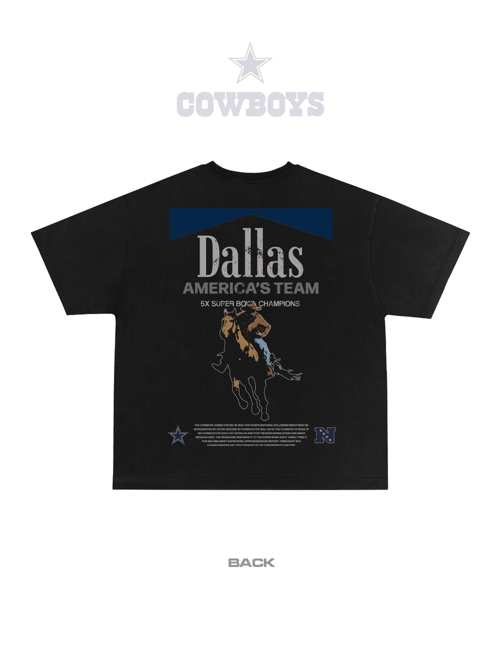 Cowboys Short Sleeve T-Shirt