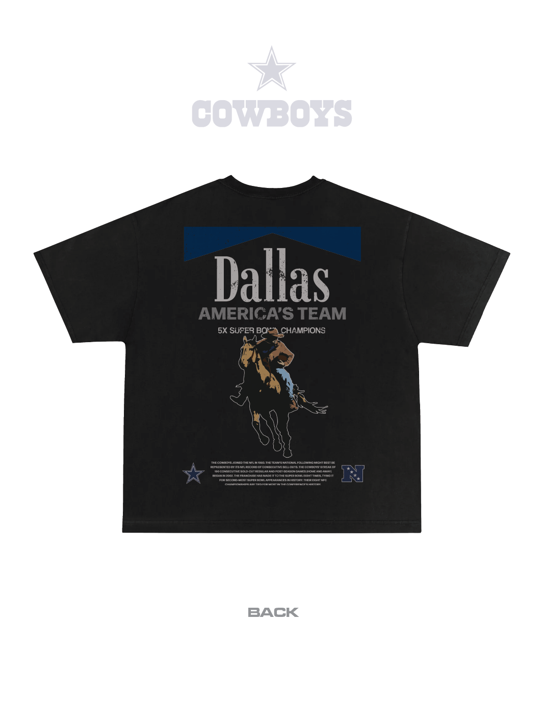 Cowboys Short Sleeve T-Shirt