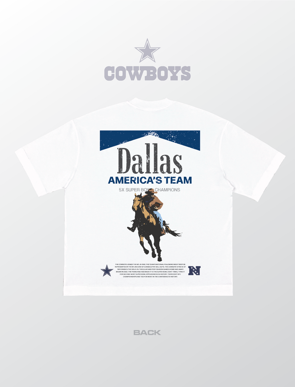 Cowboys Short Sleeve T-Shirt
