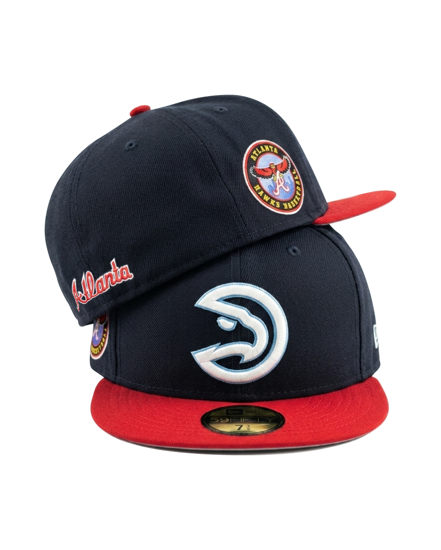 Hawks Throwback New Era 59FIFTY Custom Fitted Hat