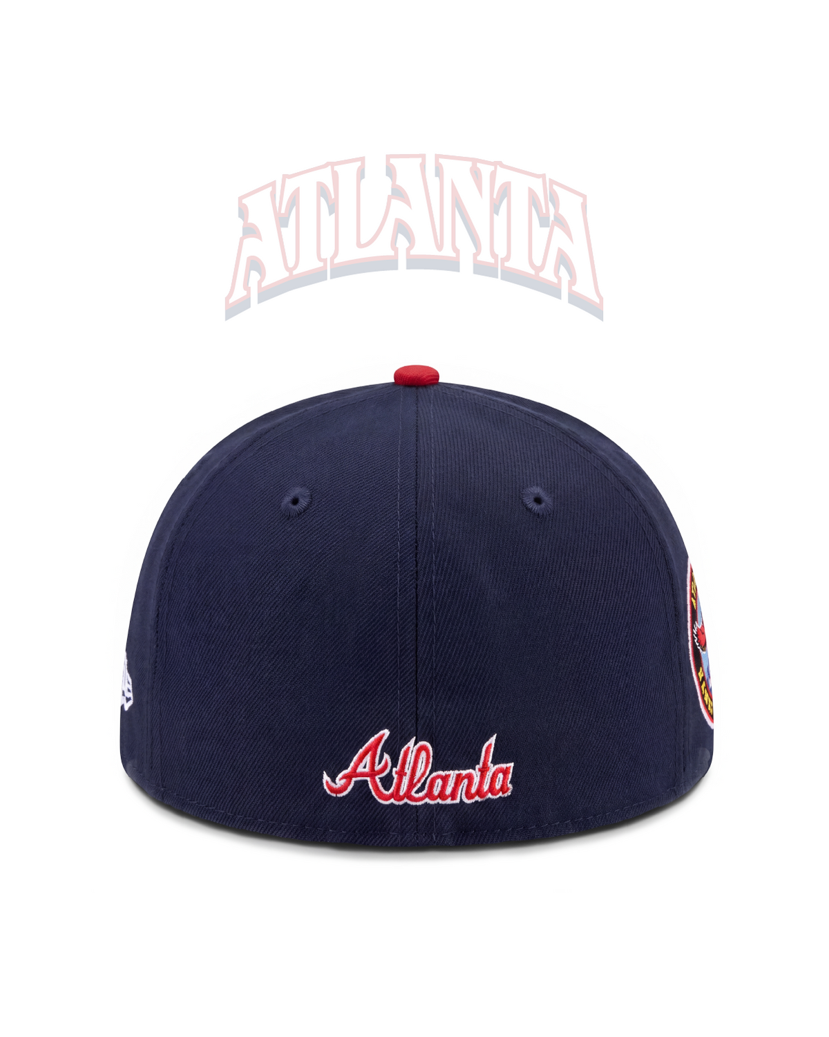 Hawks Braves New Era 59FIFTY Custom Fitted Hat