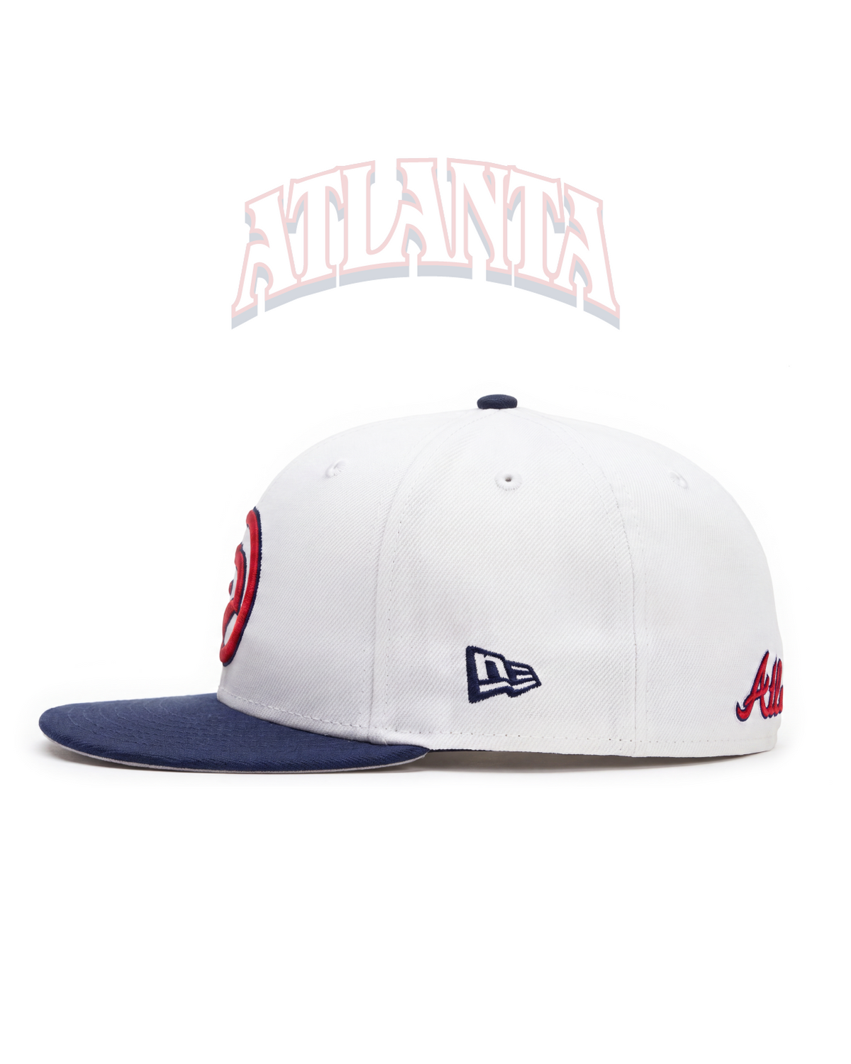 Hawks Braves New Era 59FIFTY Custom Fitted Hat
