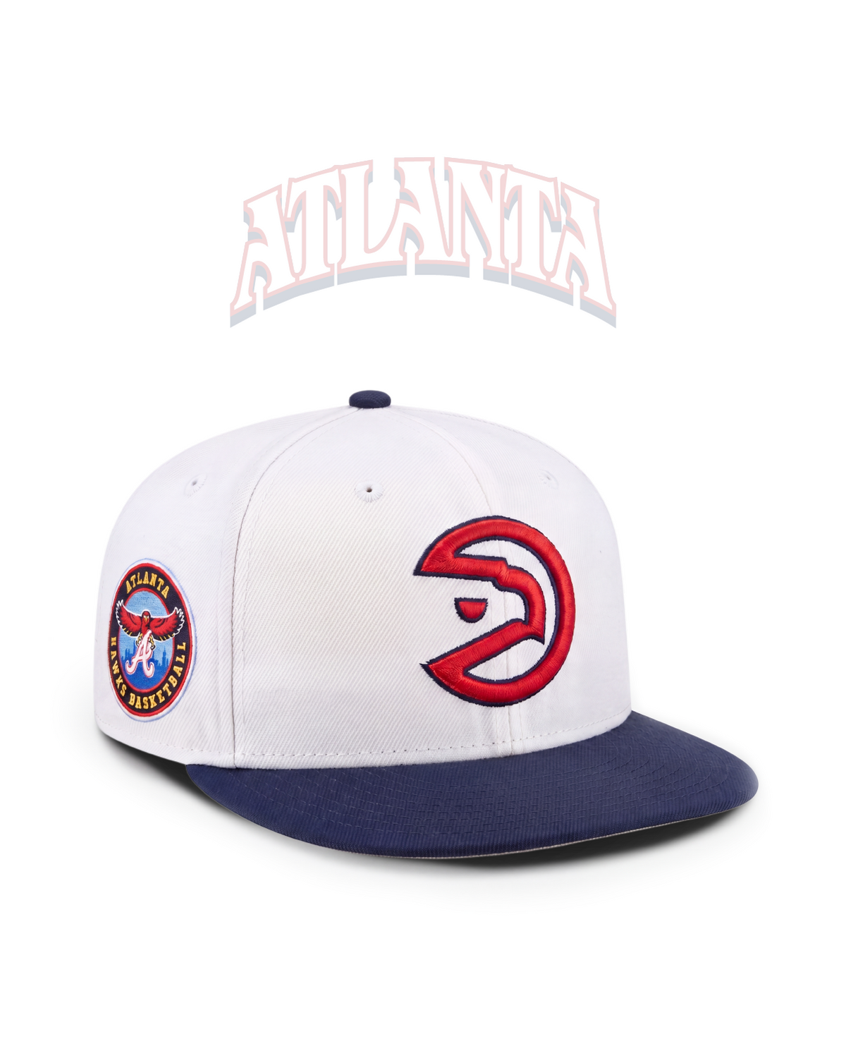 Hawks Braves New Era 59FIFTY Custom Fitted Hat