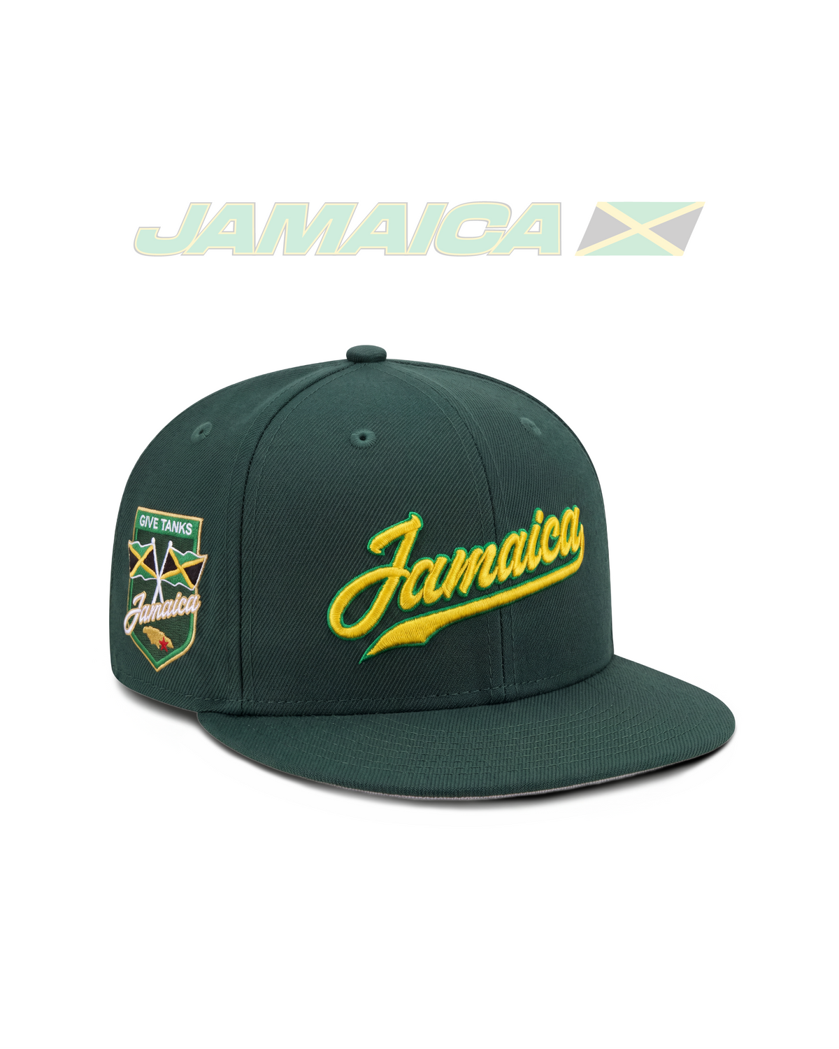 Jamaica Script New Era 59FIFTY Custom Fitted Hat
