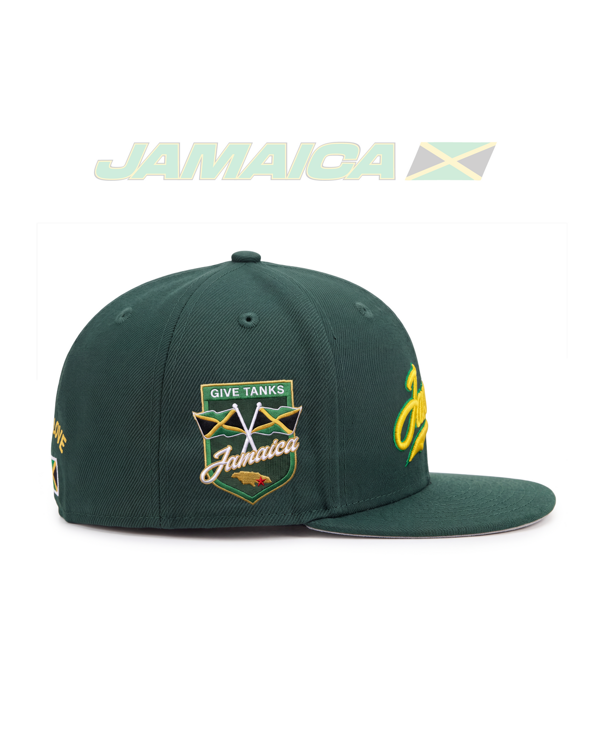 Jamaica Script New Era 59FIFTY Custom Fitted Hat