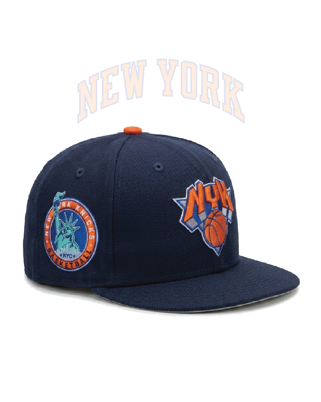 Knicks NYK New Era 59FIFTY Custom Fitted Hat