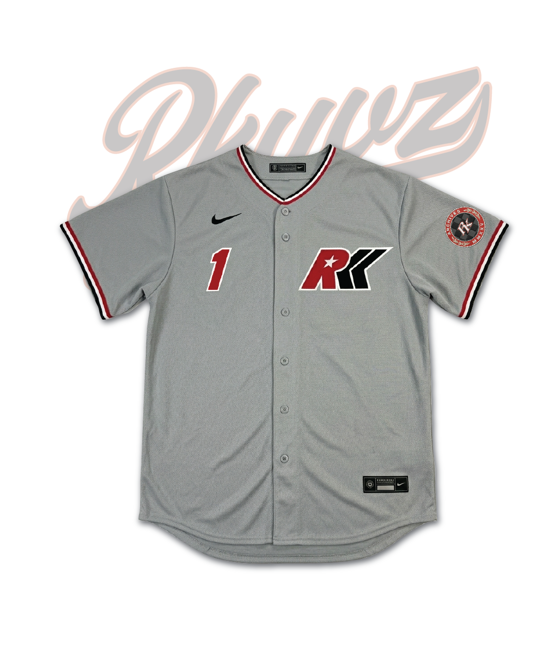 Men's RKYVZ Road Baseball Jersey