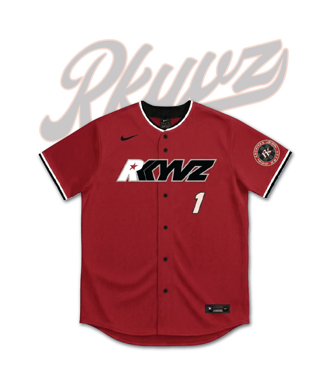 Men's RKYVZ Alternate Baseball Jersey
