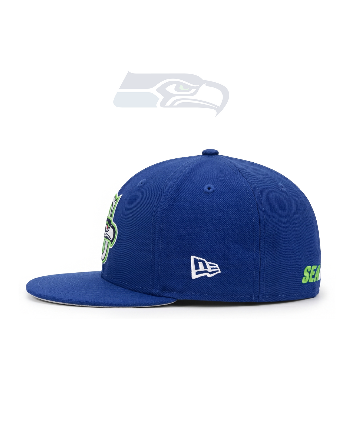 Seahawks Custom New Era 59FIFTY Custom Fitted Hat