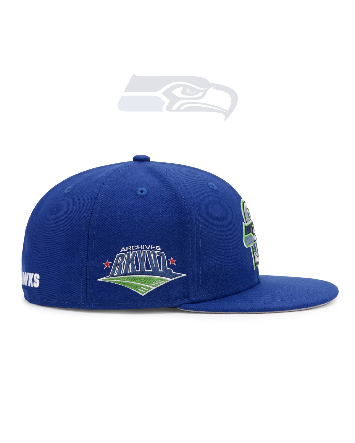 Seahawks Custom New Era 59FIFTY Custom Fitted Hat